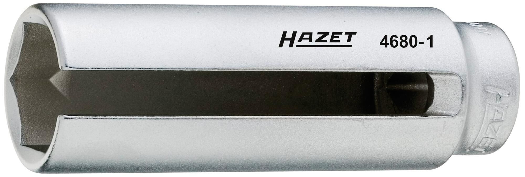 Hazet dopsleutel inzetstuk 4680-1 slotted socket wrench 1 2 f.lambda sensors