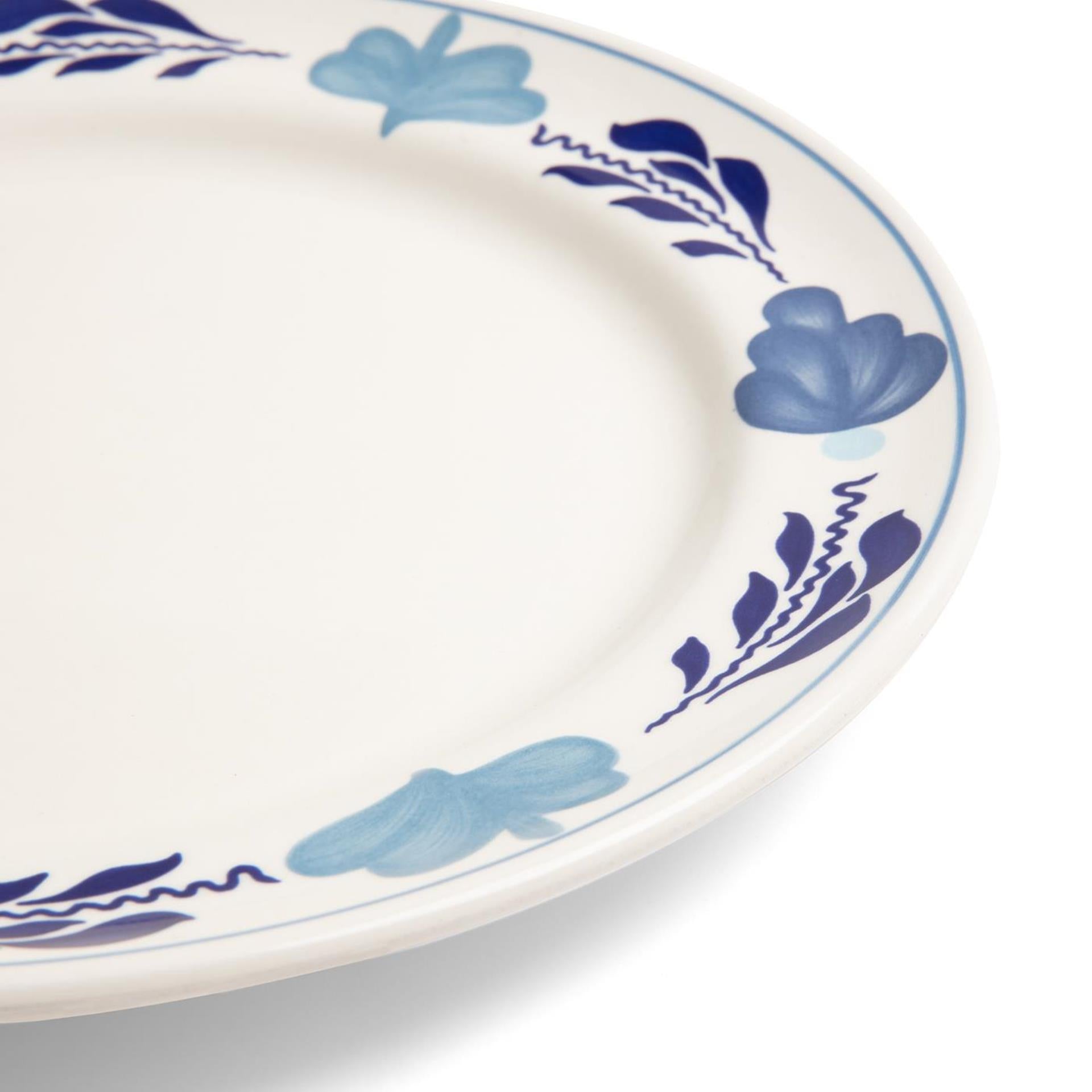 Boerenbont boerenblauw ontbijtbord ã˜21cm decor doos a 6 stuks