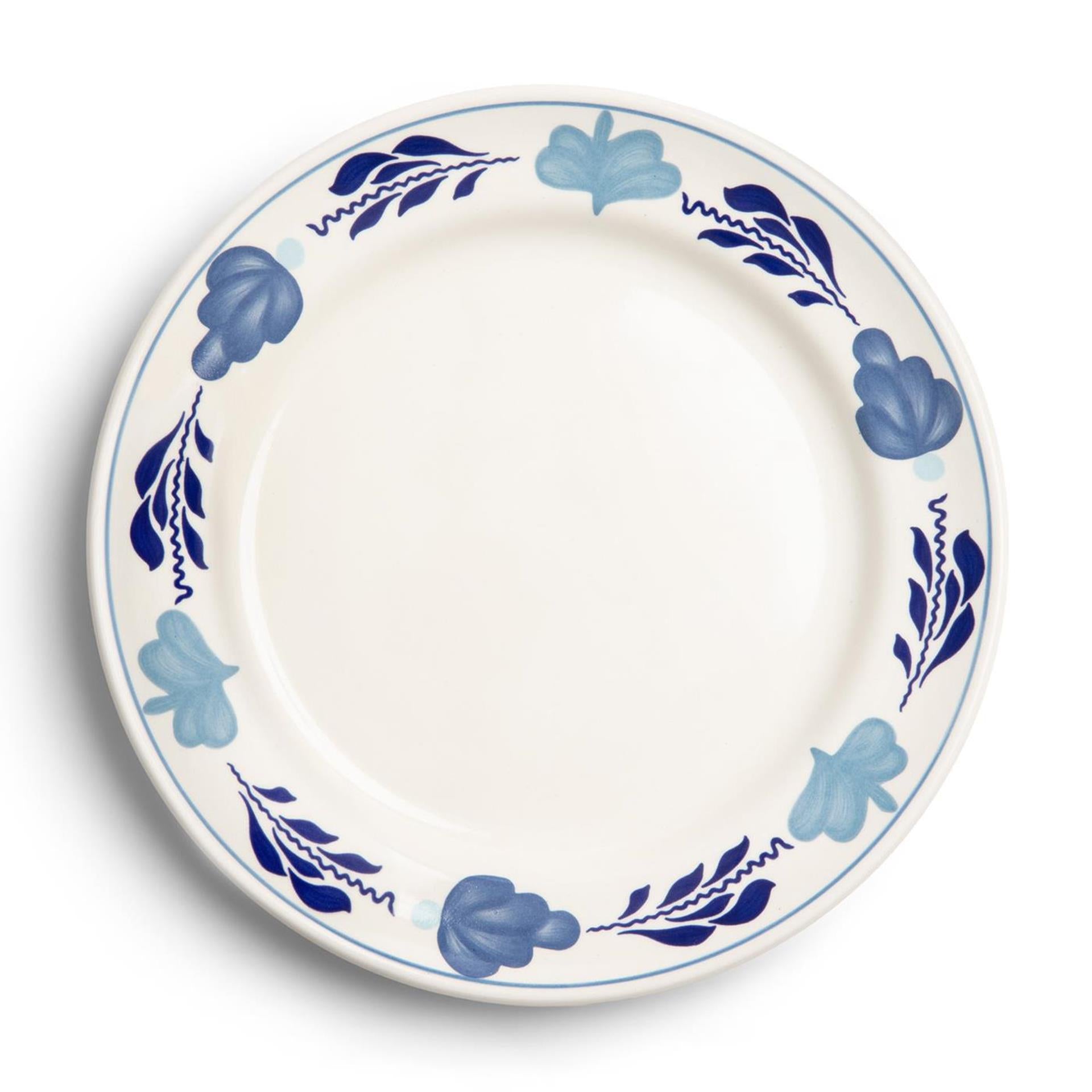 Boerenbont boerenblauw ontbijtbord ã˜21cm decor doos a 6 stuks