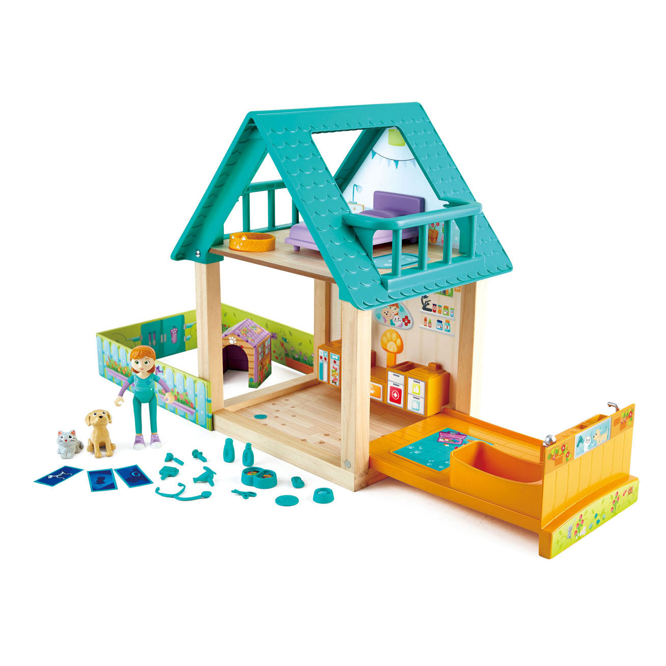 Hape Harige Vriend Dierenartspraktijk Speelset