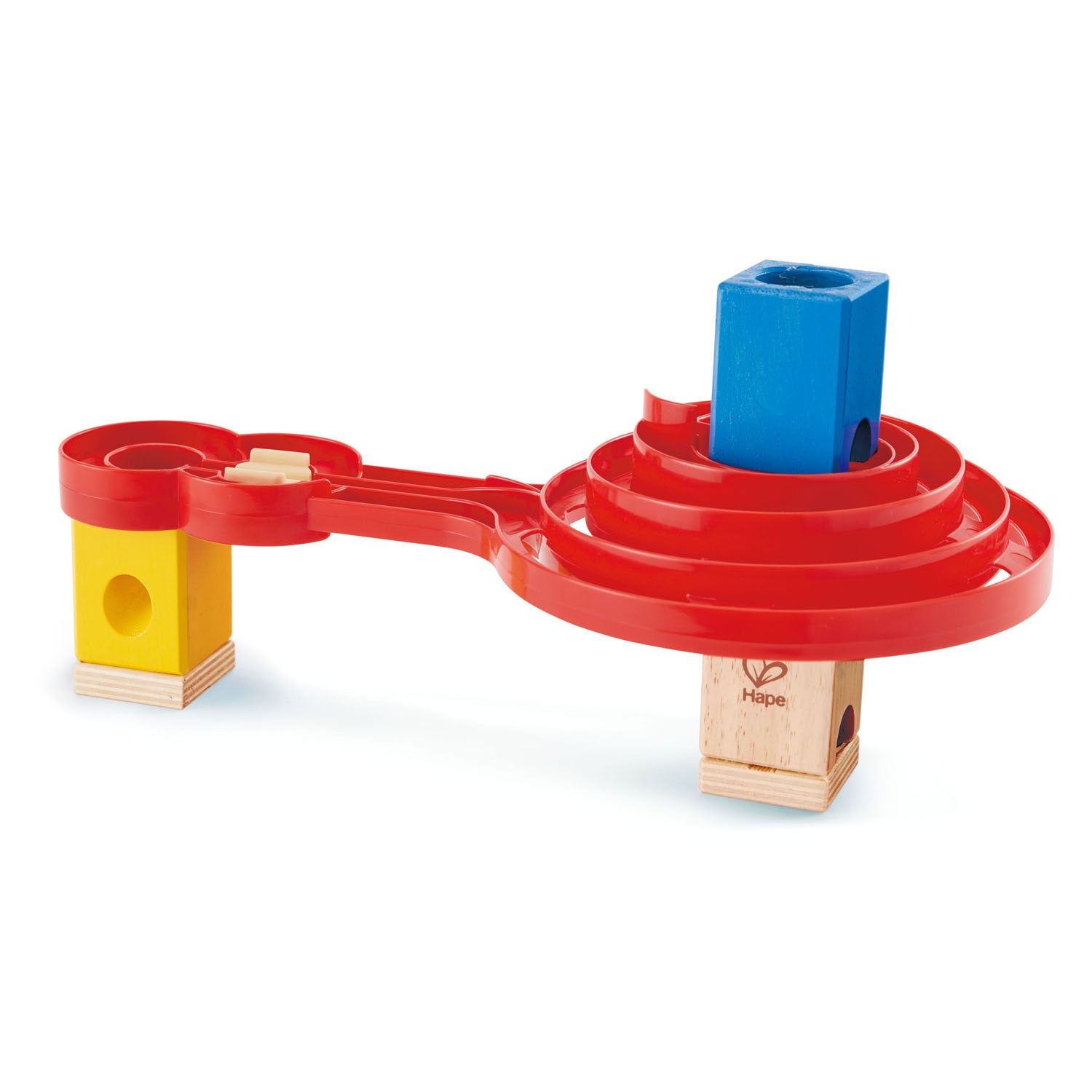 Quadrilla Dubbelzijdige Spiraal Twist Knikkerbaan. 9dlg.