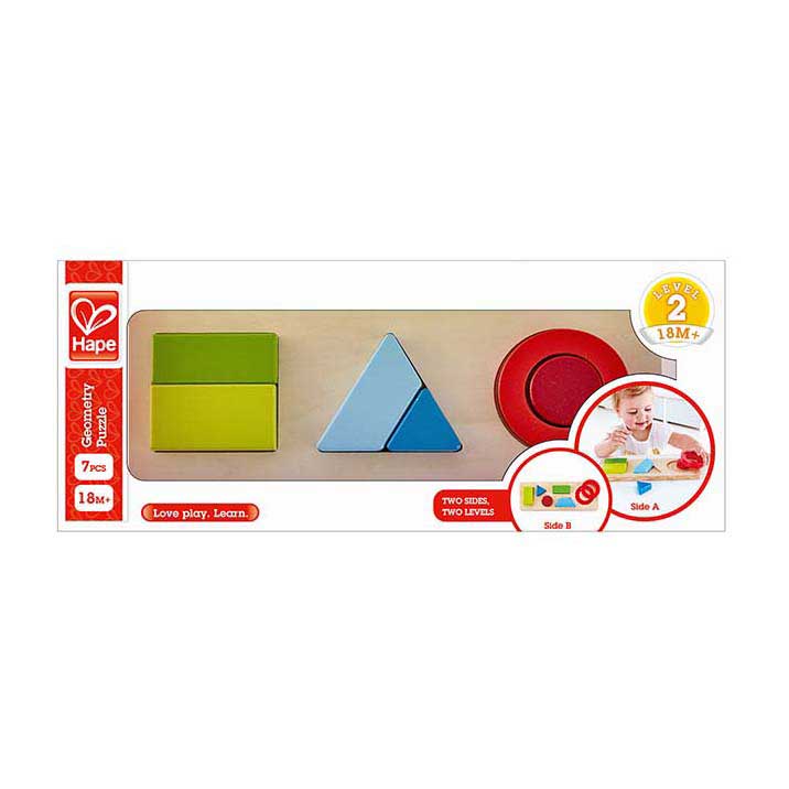 Hape geometrie vormenpuzzel - 7dlg.