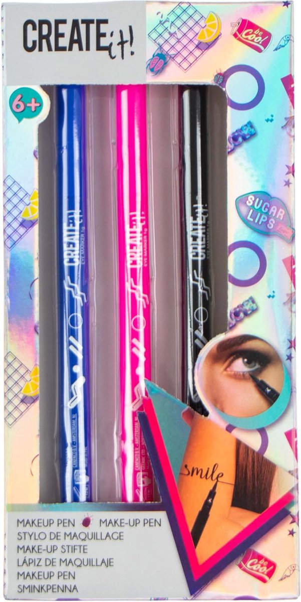 ensemble de stylos de maquillage Poptastic girls 3 pièces