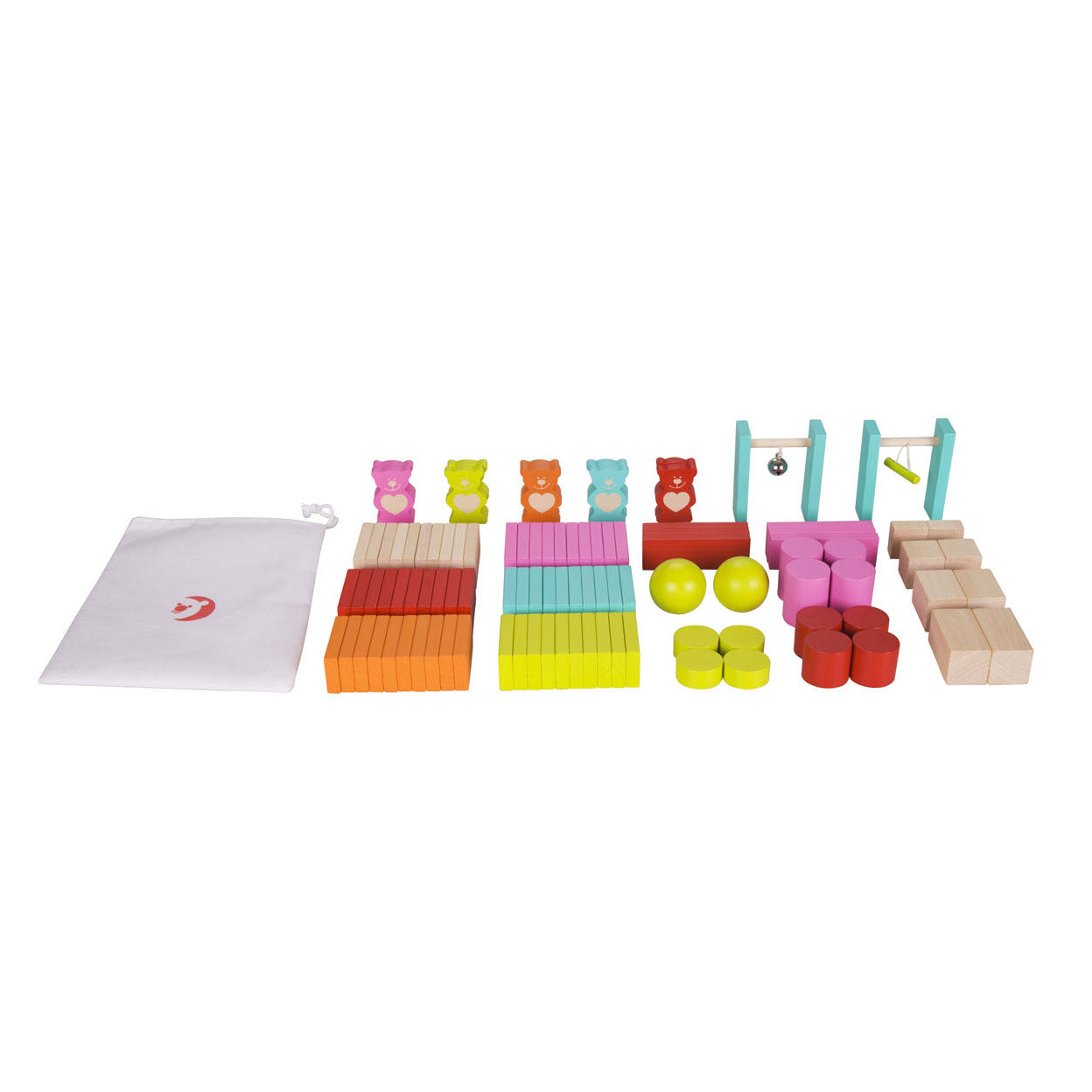 Klassieke Wereld Beren Domino, 109dlg.