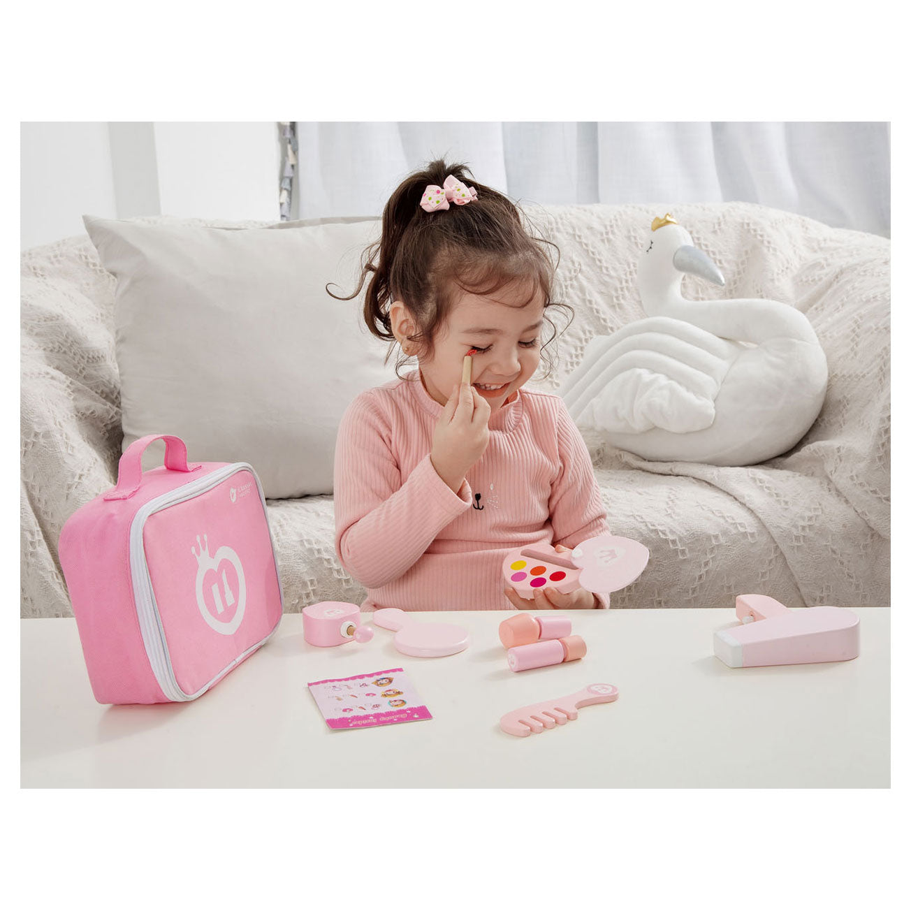 Classic world houten make-up set