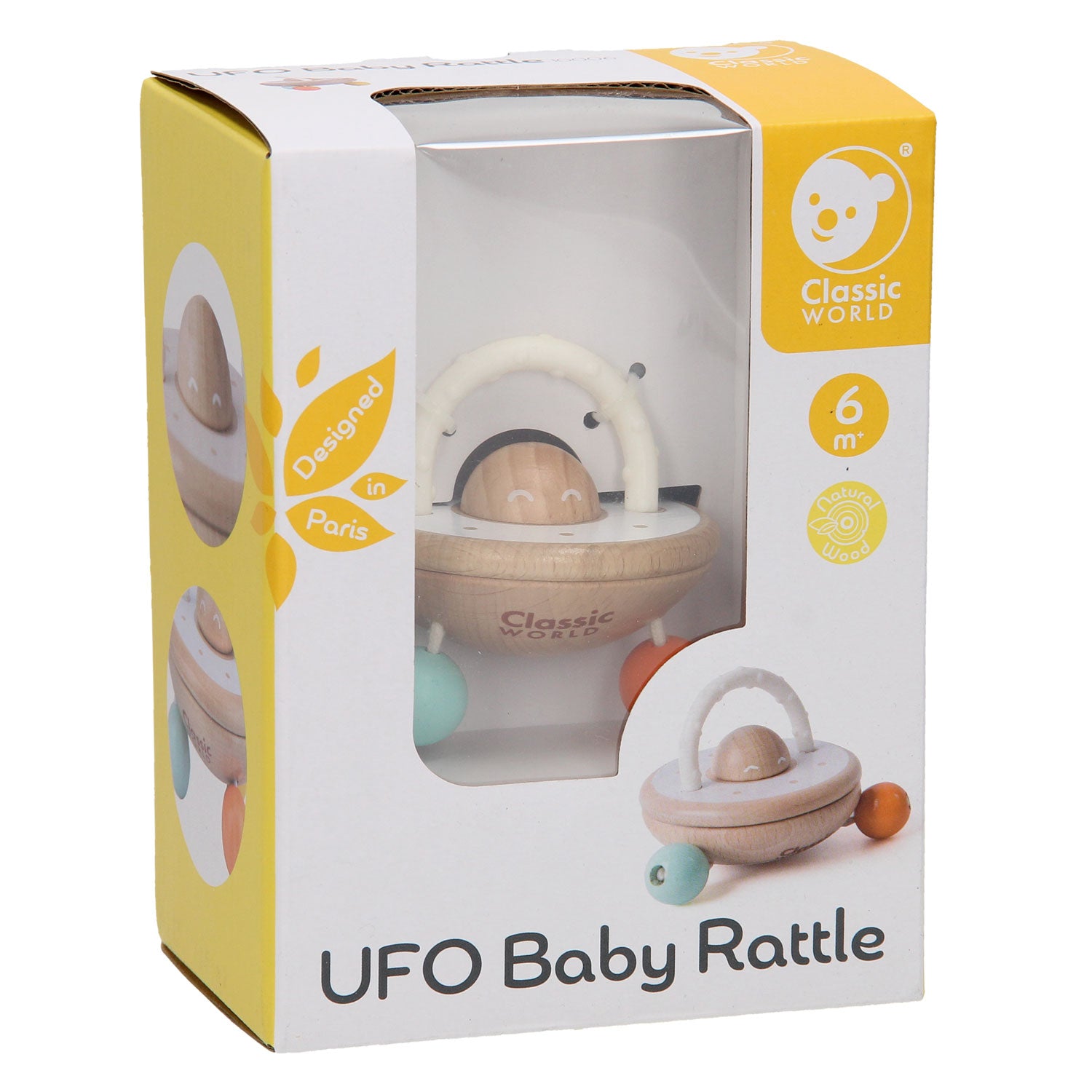 Klassieke Wereld Wereld Ufo Rammelaar
