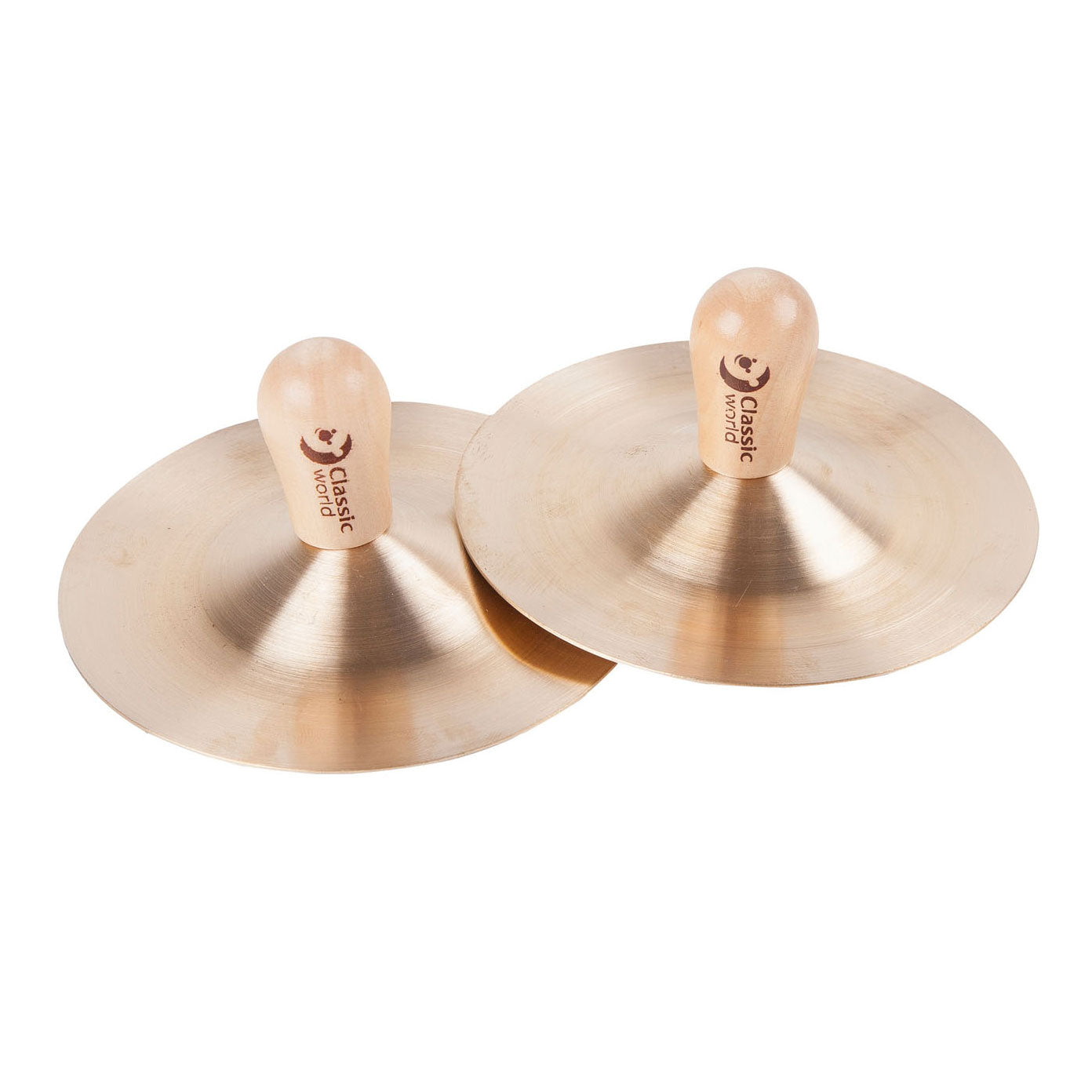 Klassieke wereldbekkens metaal, 9cm