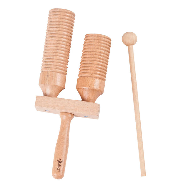 Classic World double guiro with stick