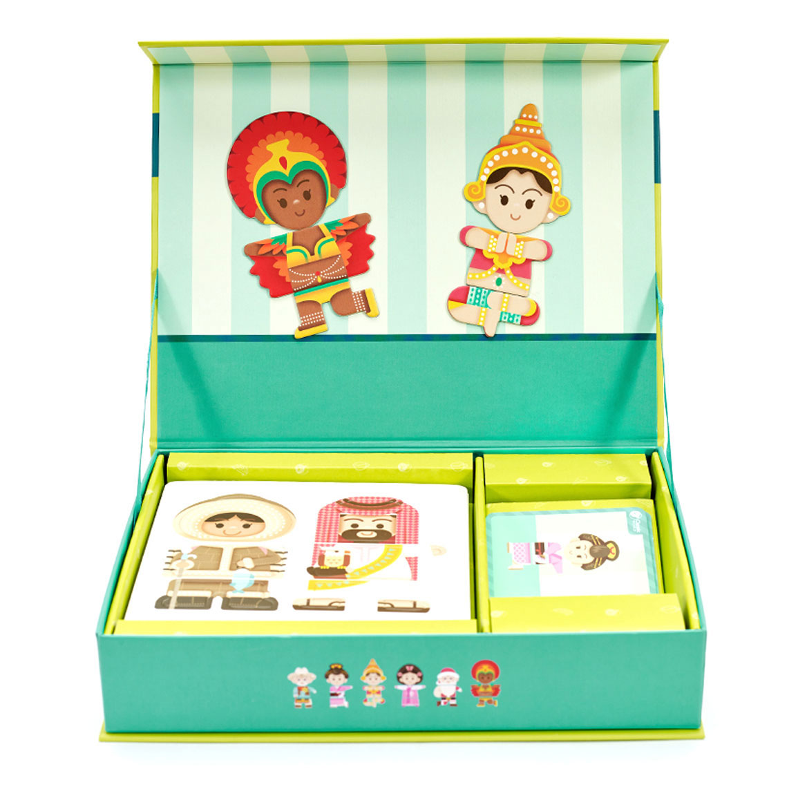 Classic World Aankleedpuzzel Mensen van de Wereld, 60dlg.