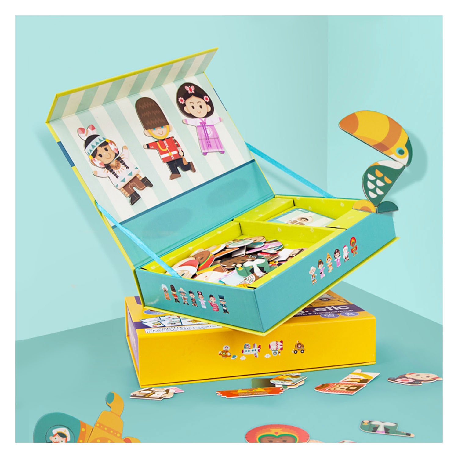 Classic World Aankleedpuzzel Mensen van de Wereld, 60dlg.