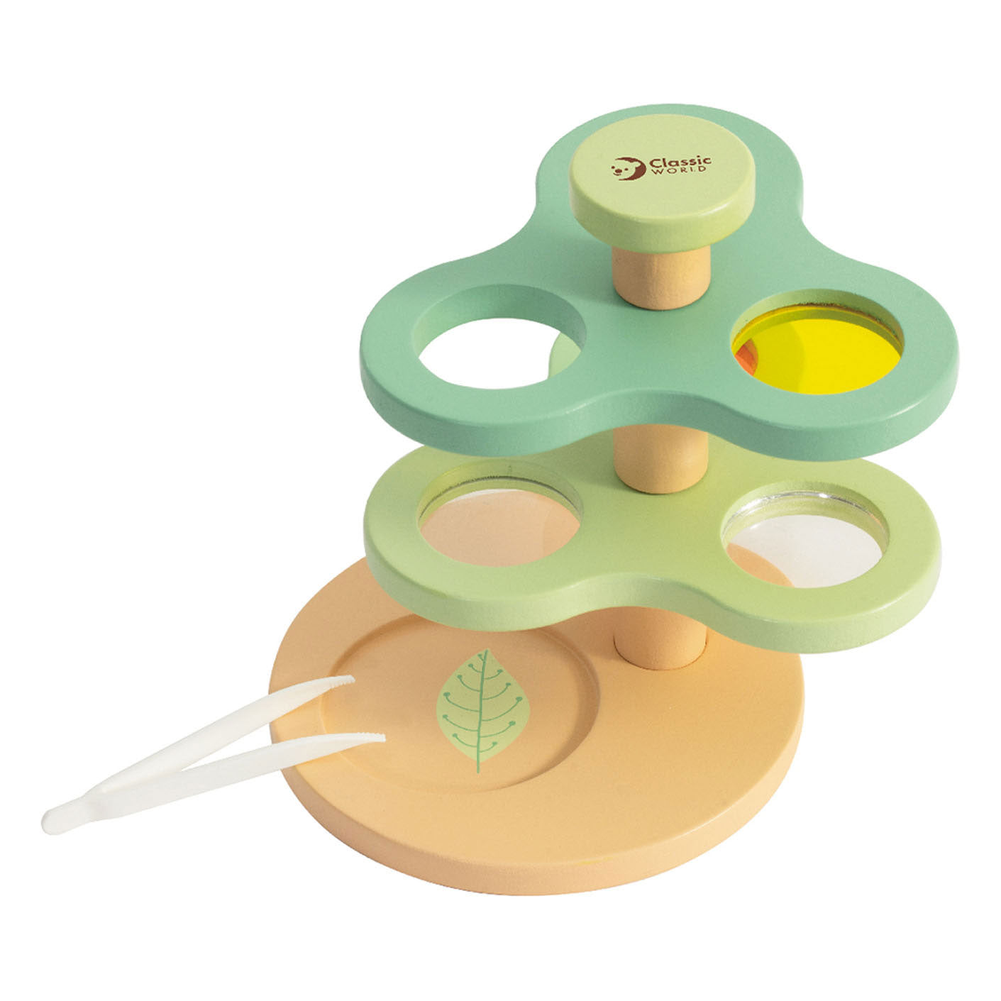 Klassieke wereld houten insecten en ontdekset, 2dlg.