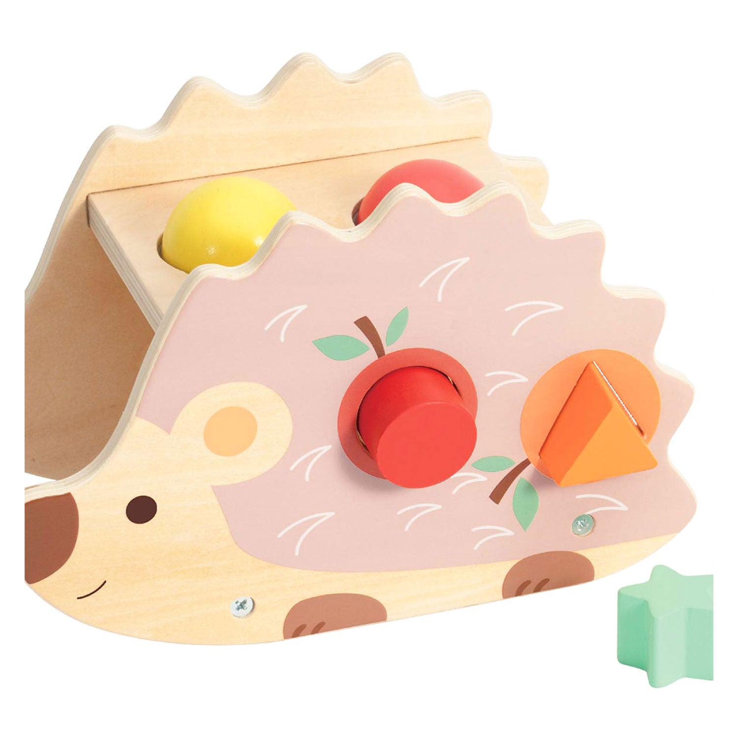 Klassieke Wereld Wereld Houten Hamerbank Egel, 9dlg.