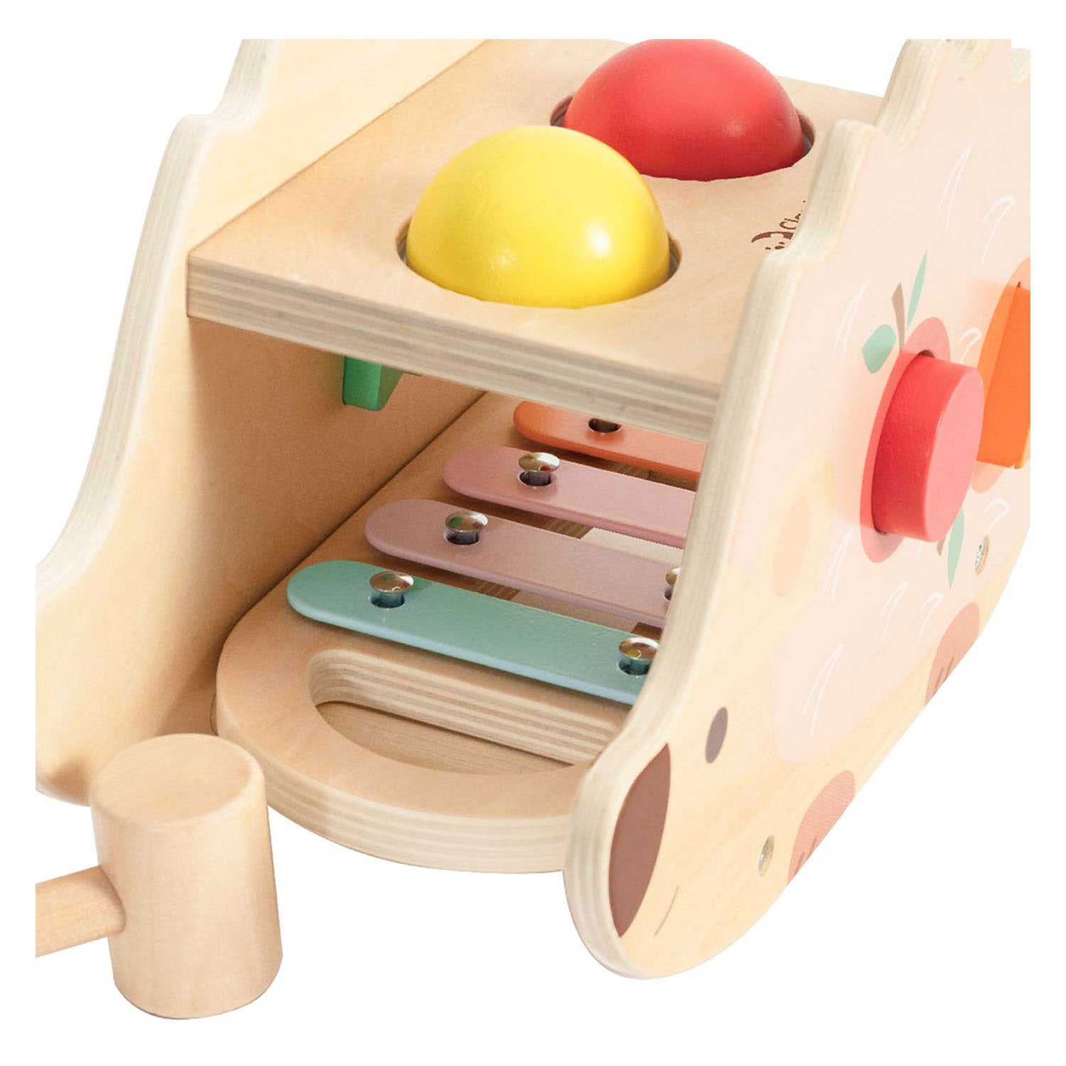 Klassieke Wereld Wereld Houten Hamerbank Egel, 9dlg.