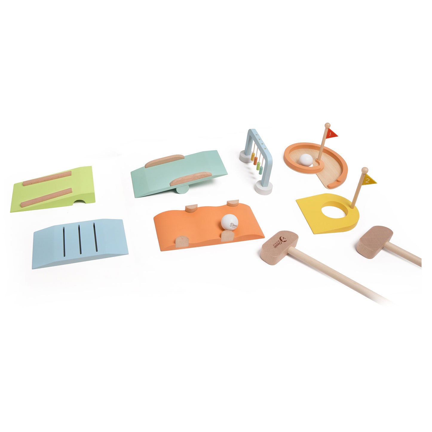 Classic world houten golfset, 11dlg.