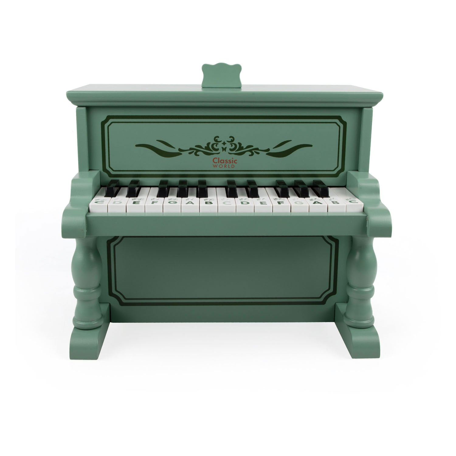 Klassieke wereld houten vintage piano