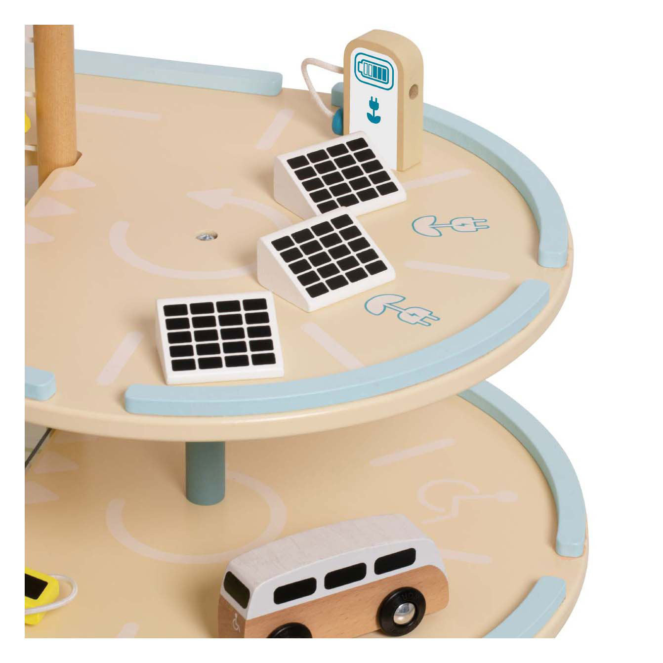 Classic world houten duurzame garage met accessoires, 19dlg.