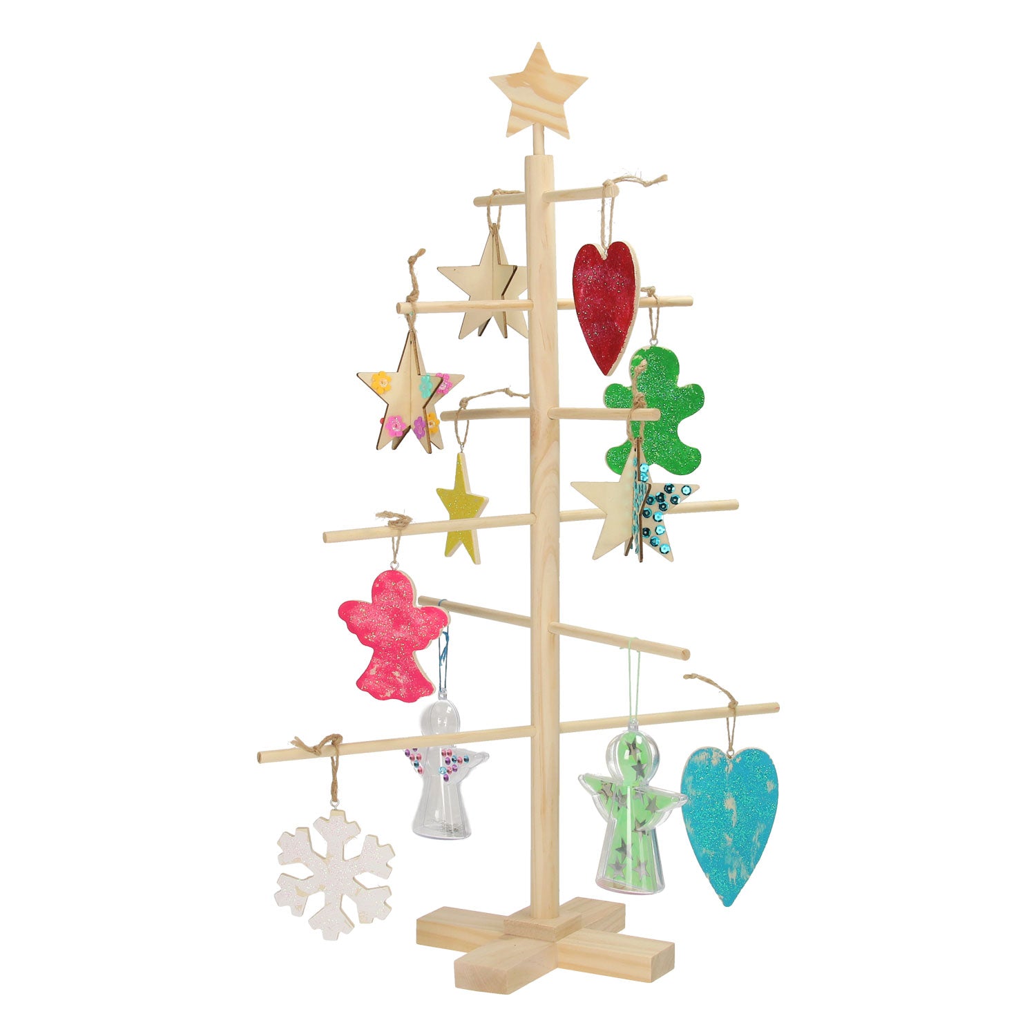 Creativ company houten kinder kerstboom, 60cm