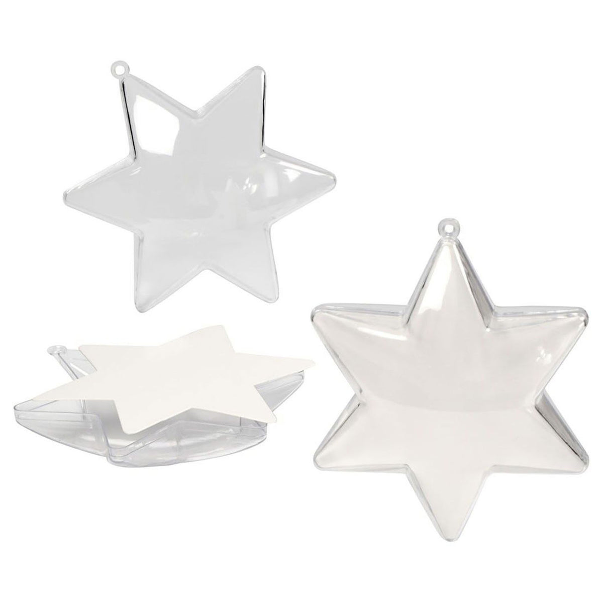 Creativ company https: www.cchobby.nl deco-ster-h-10-cm-transparant-5-stuk-1-doos