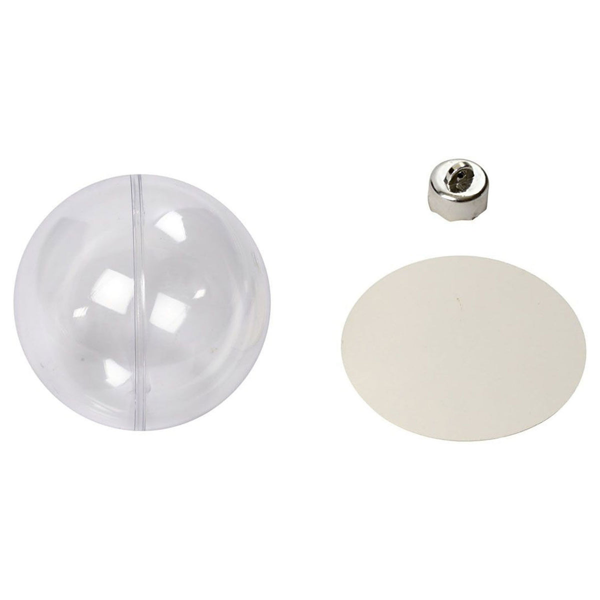 Creativ Company two-part baubles, 5 pcs.