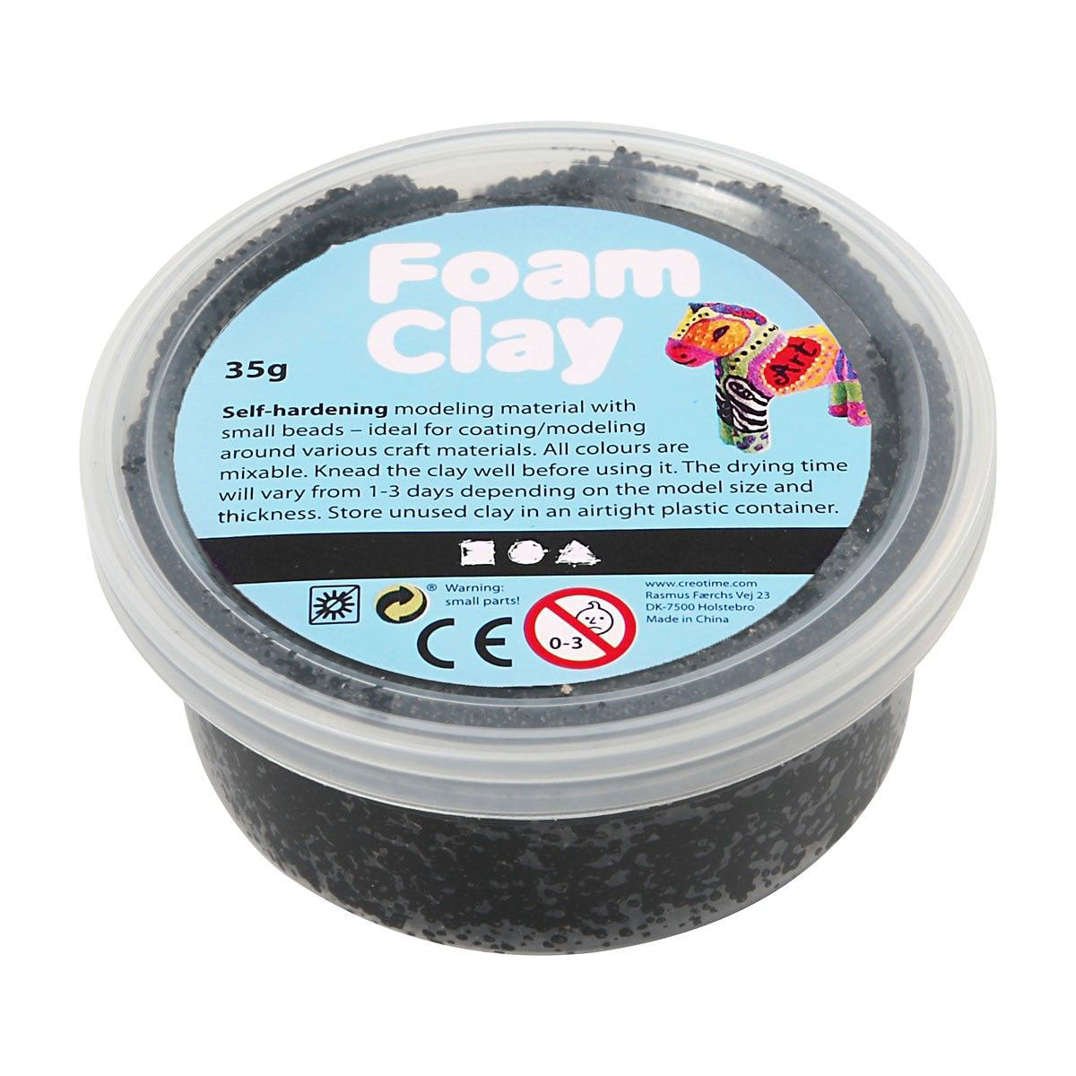 Foam clay https: www.cchobby.nl foam-clayr-zwart-35-gr-1-doosje-789208