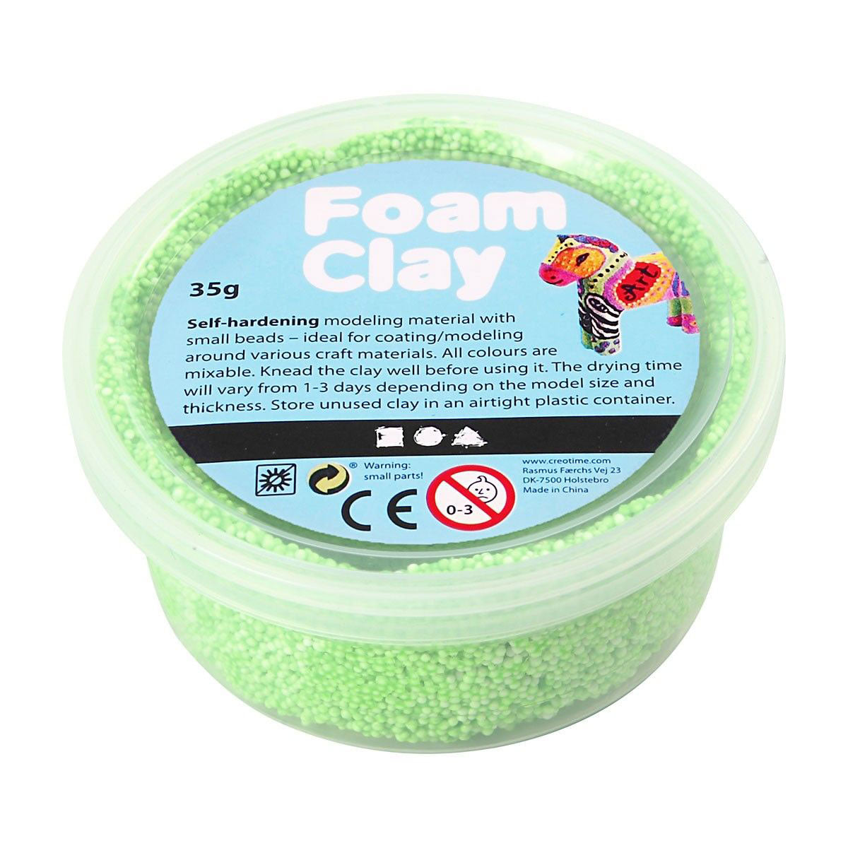 Foam clay https: www.cchobby.nl foam-clayr-neon-groen-35-gr-1-doosje