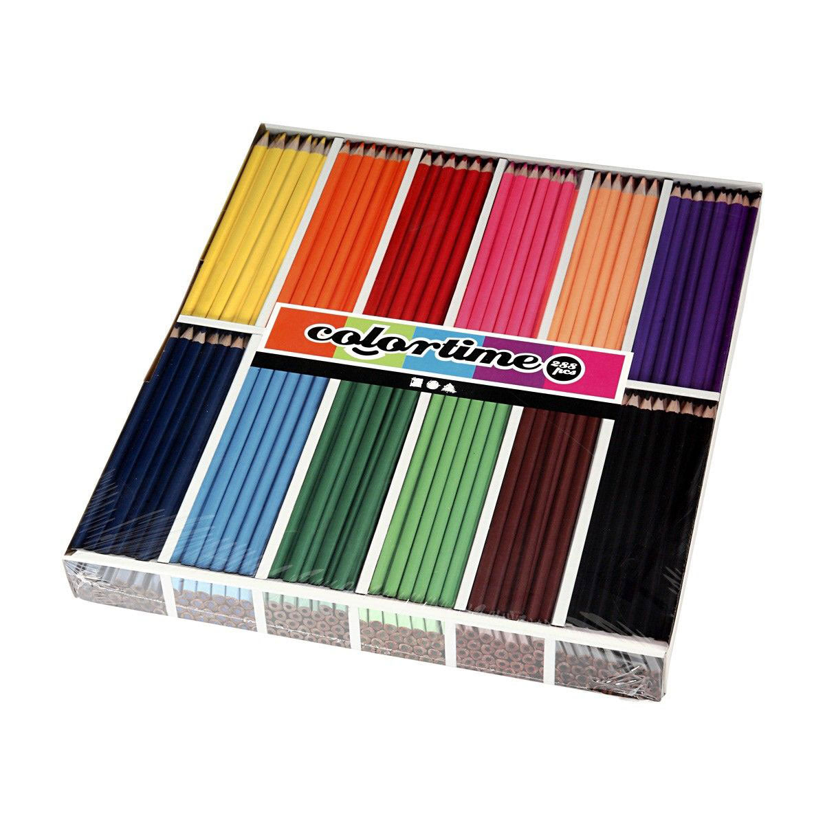 Creativ company https: www.cchobby.nl colortime-kleurpotloden-l-17-45-cm-vulling-3-mm-diverse-kleuren-12x24-stuk-288-stuk-1-doos