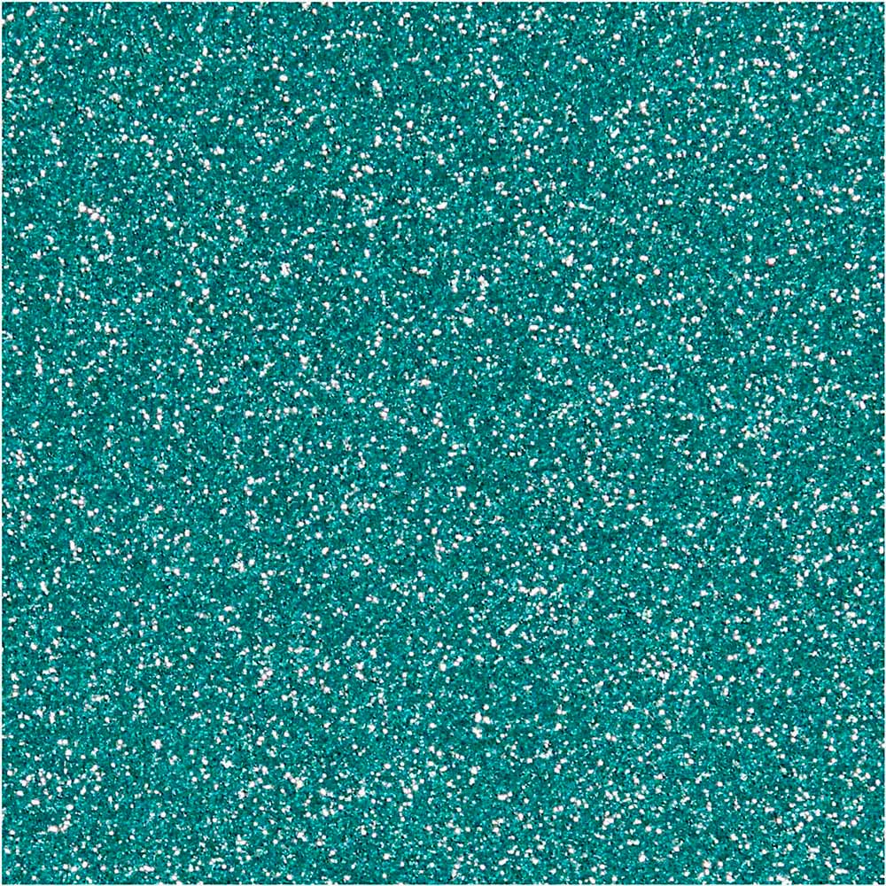 Creativ company opstrijkfolie glitter lichtblauw, a5