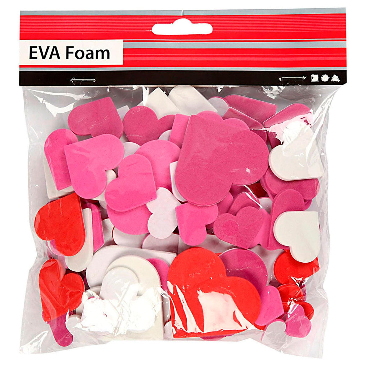 Creativ Company CC EVA foam hearts 20-45 mm 200 pcs