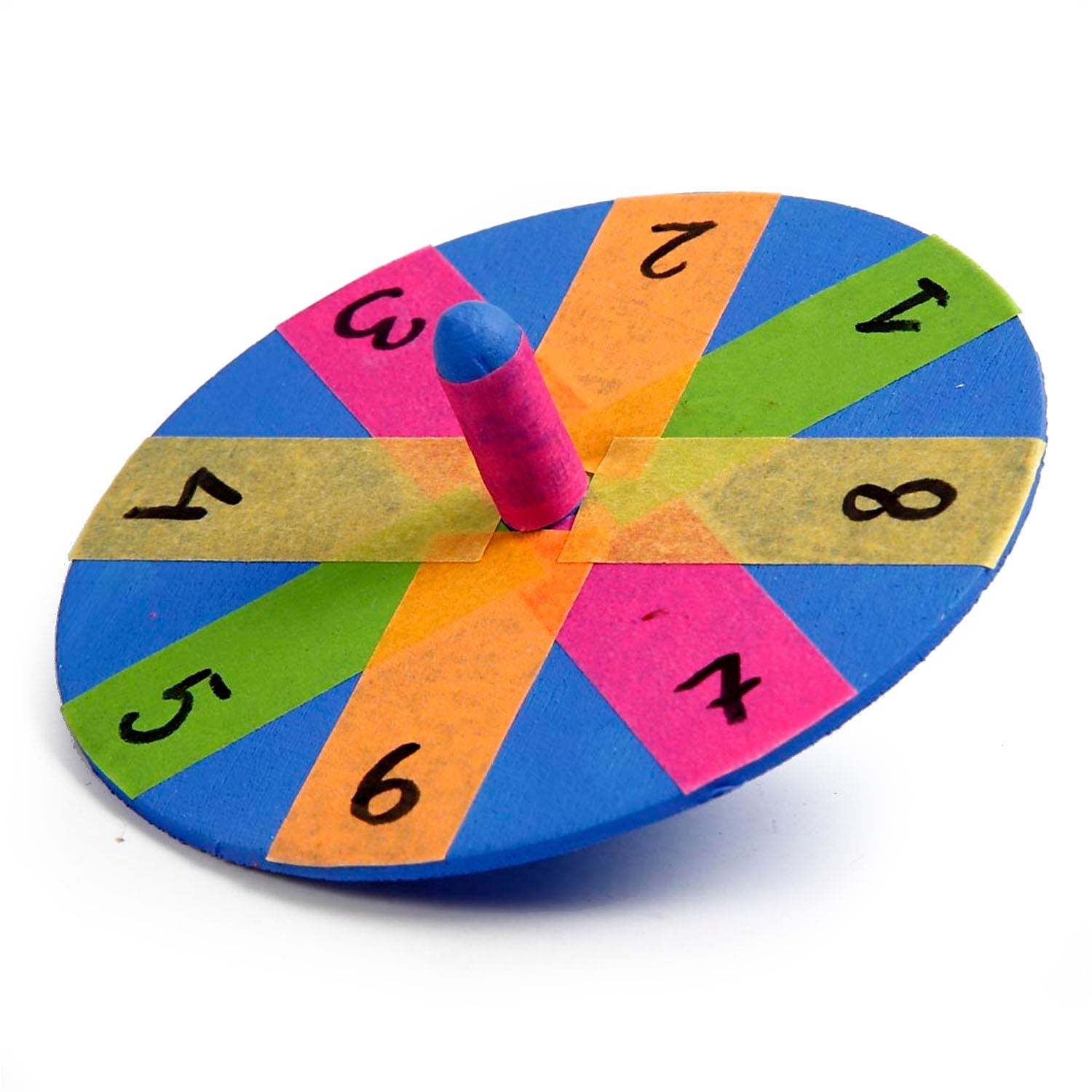 Creativ Company wooden spinning top, 10 pcs.