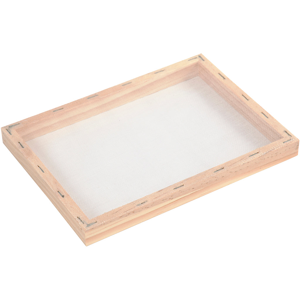 Creativ company https: www.cchobby.nl papiermal-met-enkel-frame-a5-afm-23x17x2cm-cm-20-mesh-1-stuk