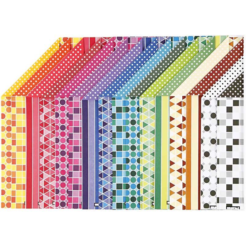 Color Bar Papierdruk A4 100gr, 16 Vellen