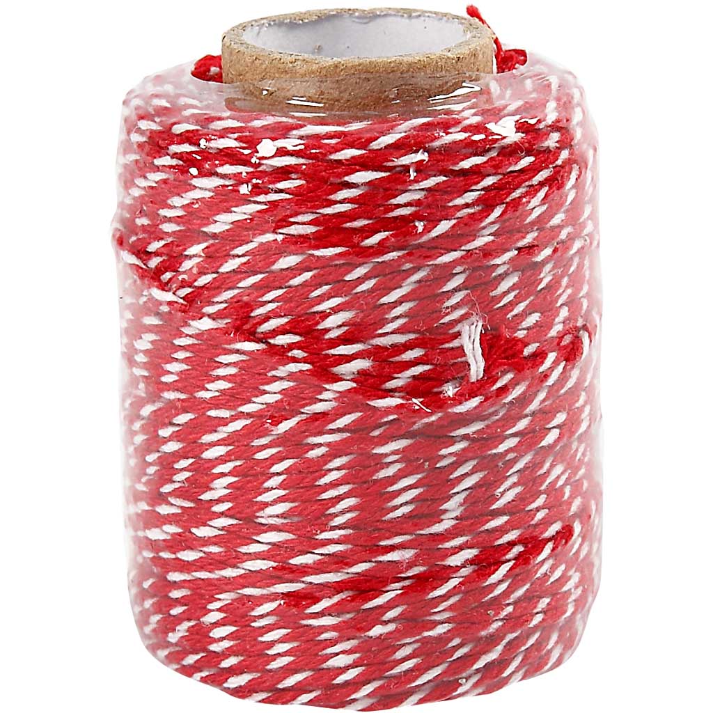 Creativ company https: www.cchobby.nl katoenkoord-dikte-1-1-mm-rood-wit-50-m-1-rol