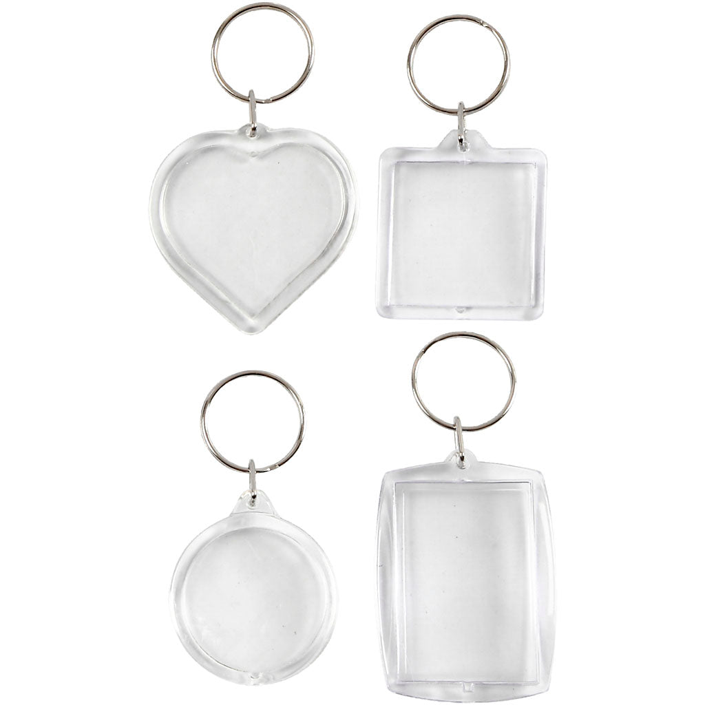 Creative Company keyring shapes, 4 pcs.