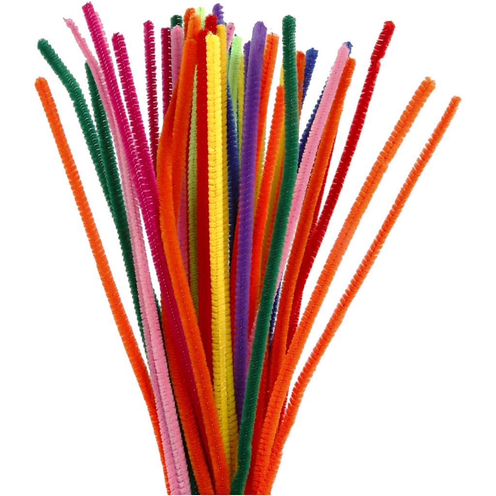 Creativ Company chenille wire colour 30cm, 50 pcs.