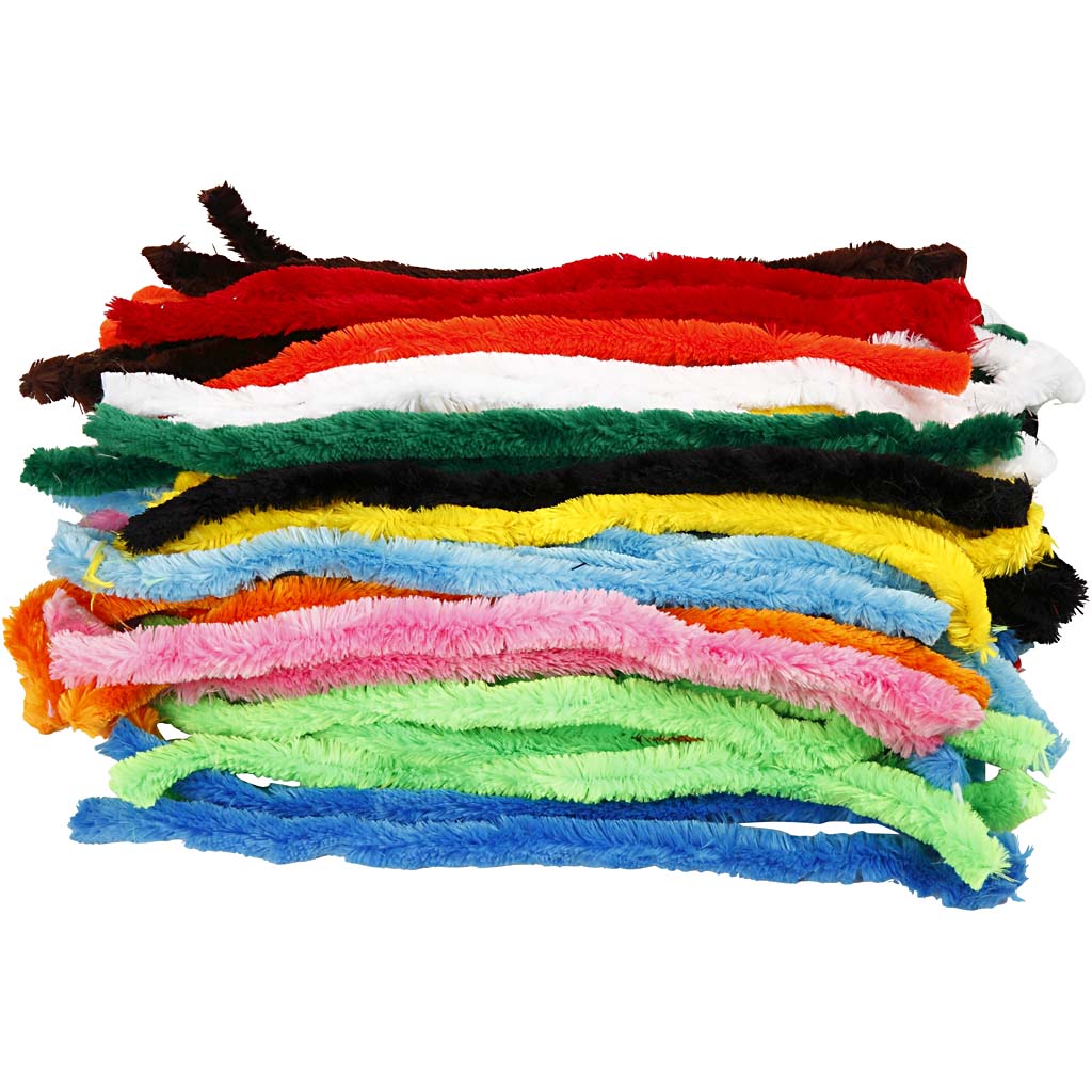 Creativ company chenille draad kleur 45cm, 60st.