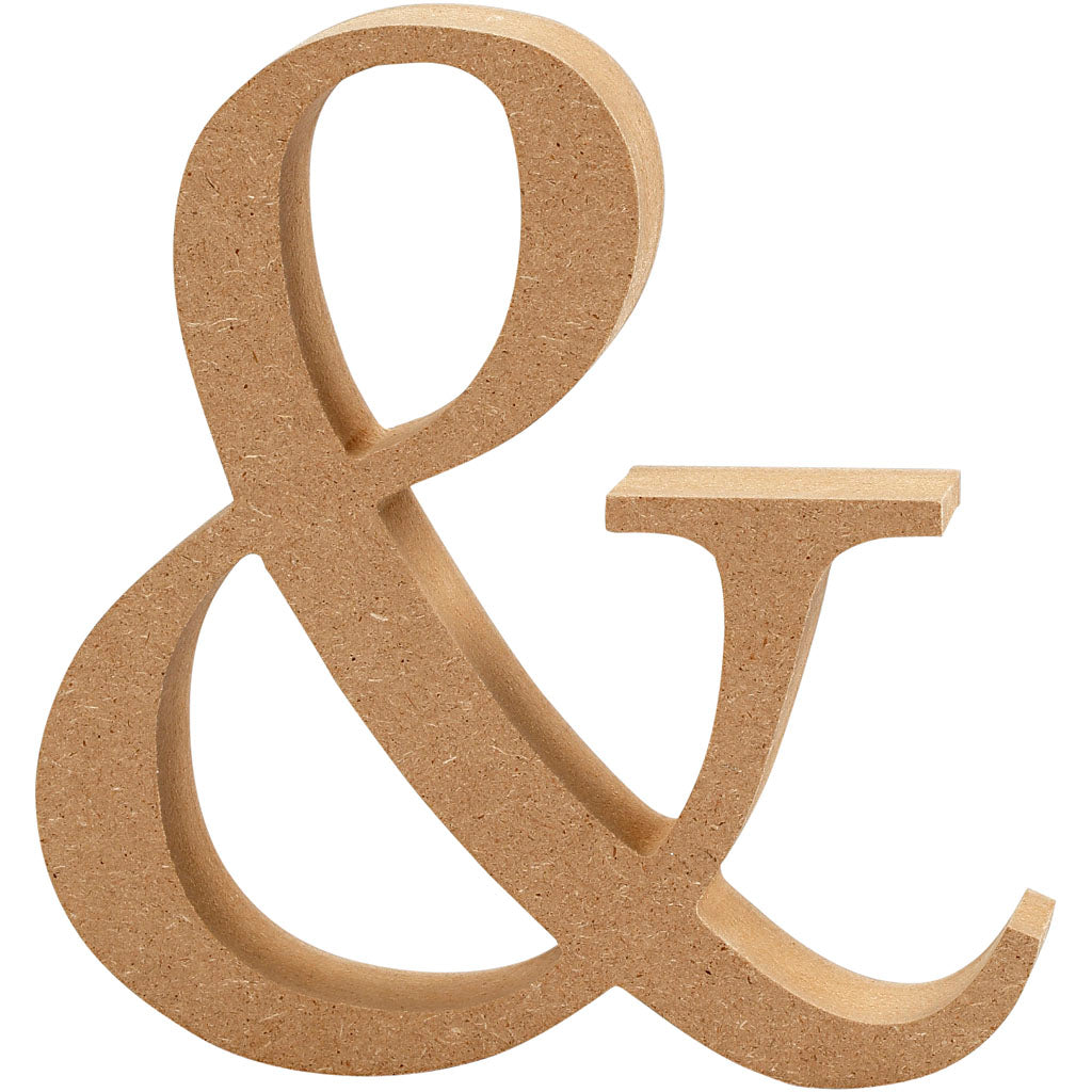 Creatief bedrijf symbool mdf 8cm, 1st.
