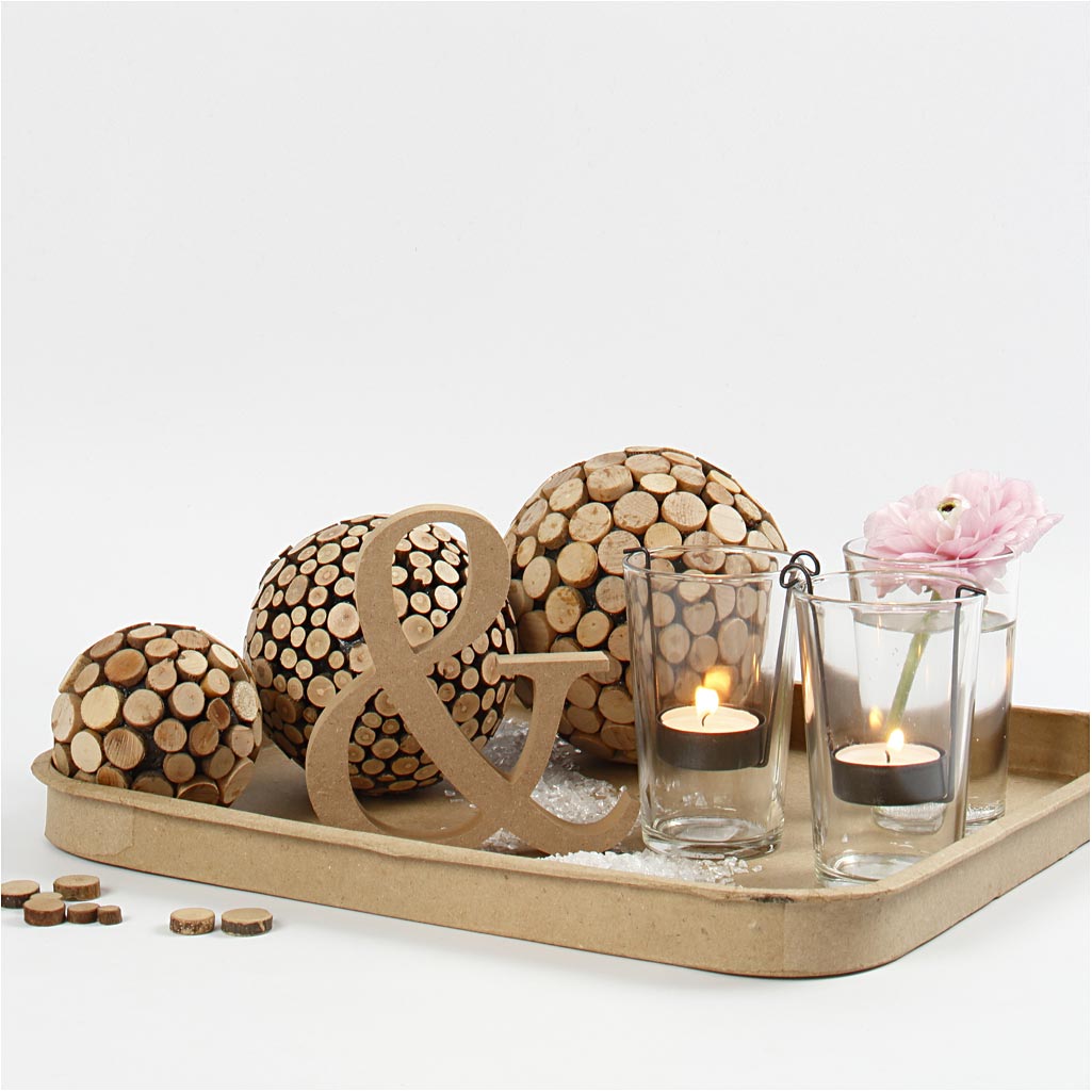 Creatief bedrijf symbool mdf 8cm, 1st.