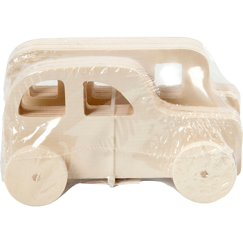 Creatief bedrijf houten auto's, 2st.