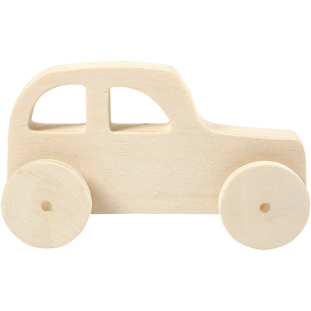 Creatief bedrijf houten auto's, 2st.