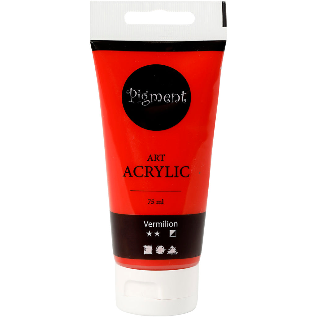 Creativ company https: www.cchobby.nl acryl-verf-semi-glanzend-semi-dekkend-primair-rood-75-ml-1-fles