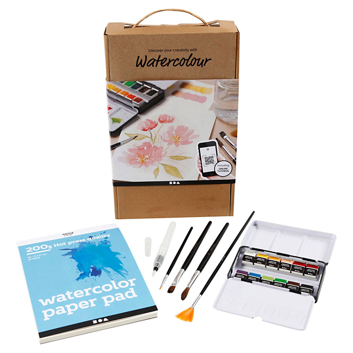 Creative company https: www.cchobby.nl starter-hobbyset-aquarel-1-doos