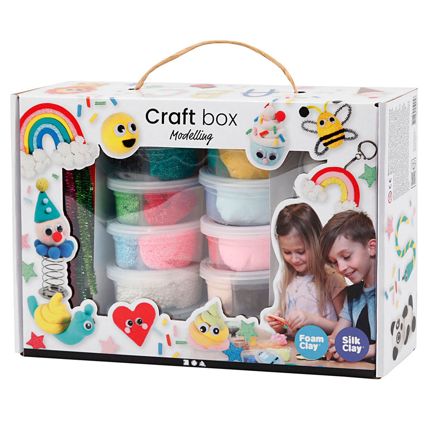 Creativ company foam clay en silk clay set