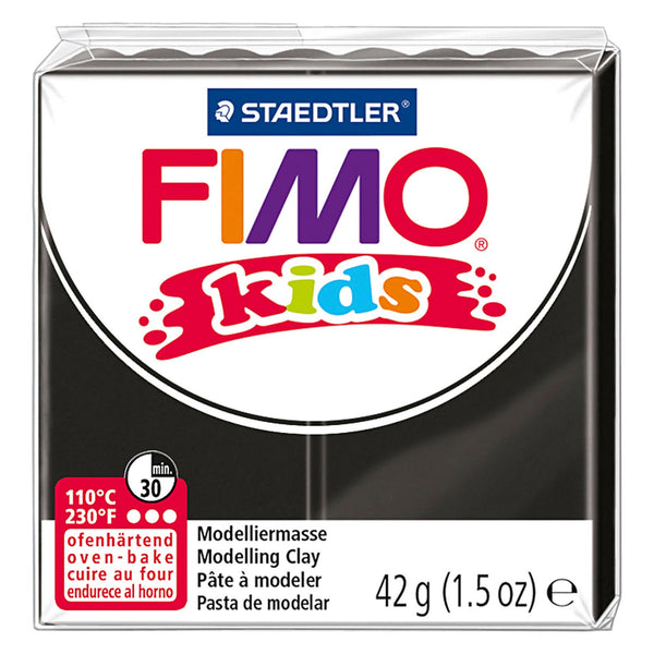 Fimo Kids Modelling Clay Black, 42g