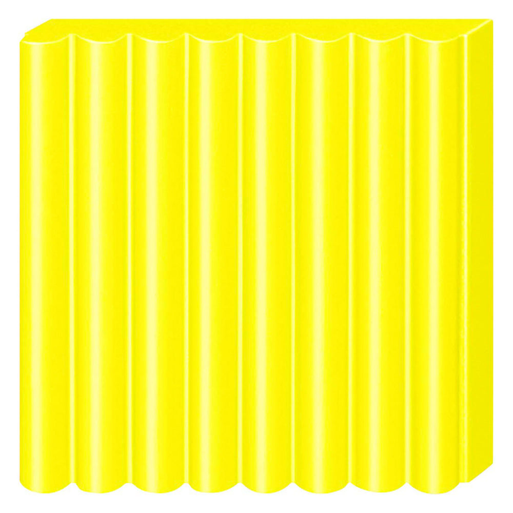 Fimo klei soft effect neon geel nr. 101 - 57gram