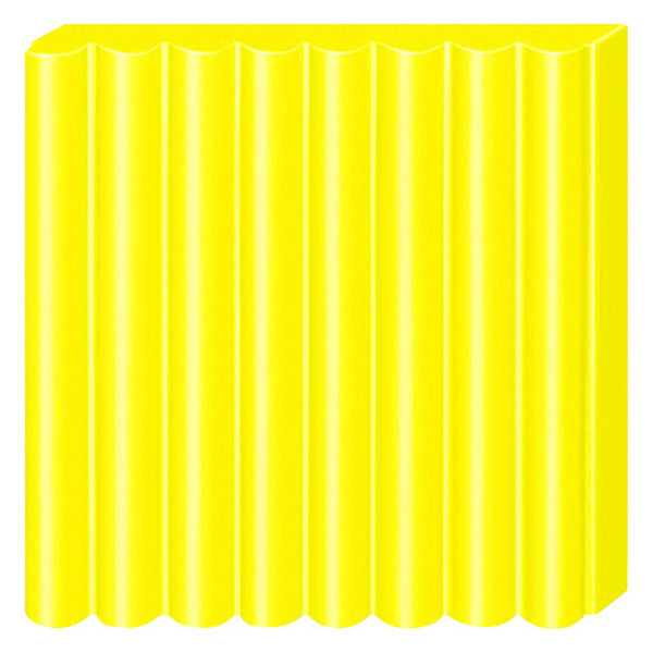Fimo clay soft effect neon yellow no. 101 - 57 grams