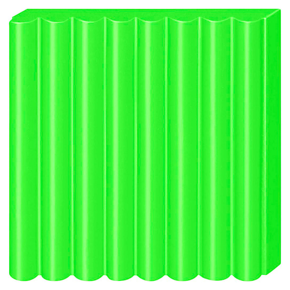 Fimo effect boetseerklei neon groen, 57gr