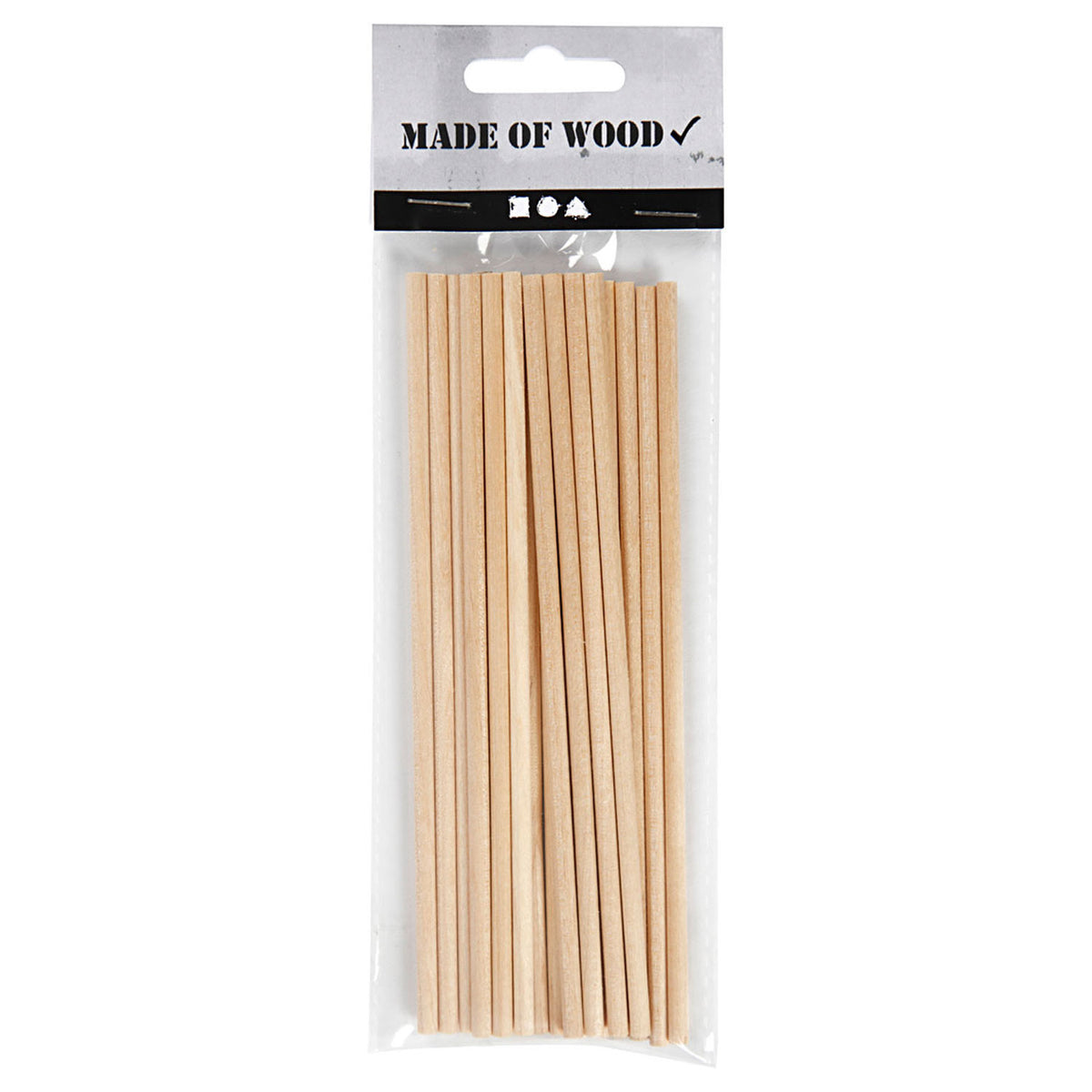 Creativ Company Ronde stokken L: 15 cm Ø 4 mm 20 stuks 1 doos