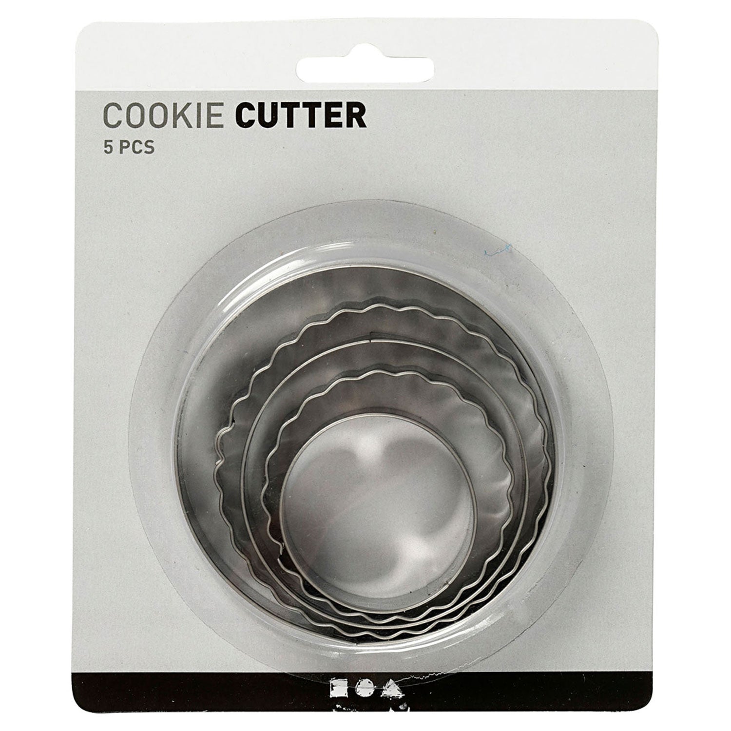 Creativ Company Cookie Cutters, Circle, 5 pc.