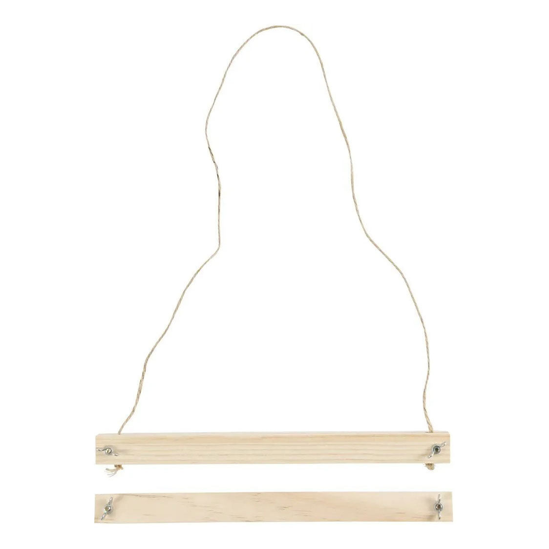Houten Posterhanger voor A4 formaat.