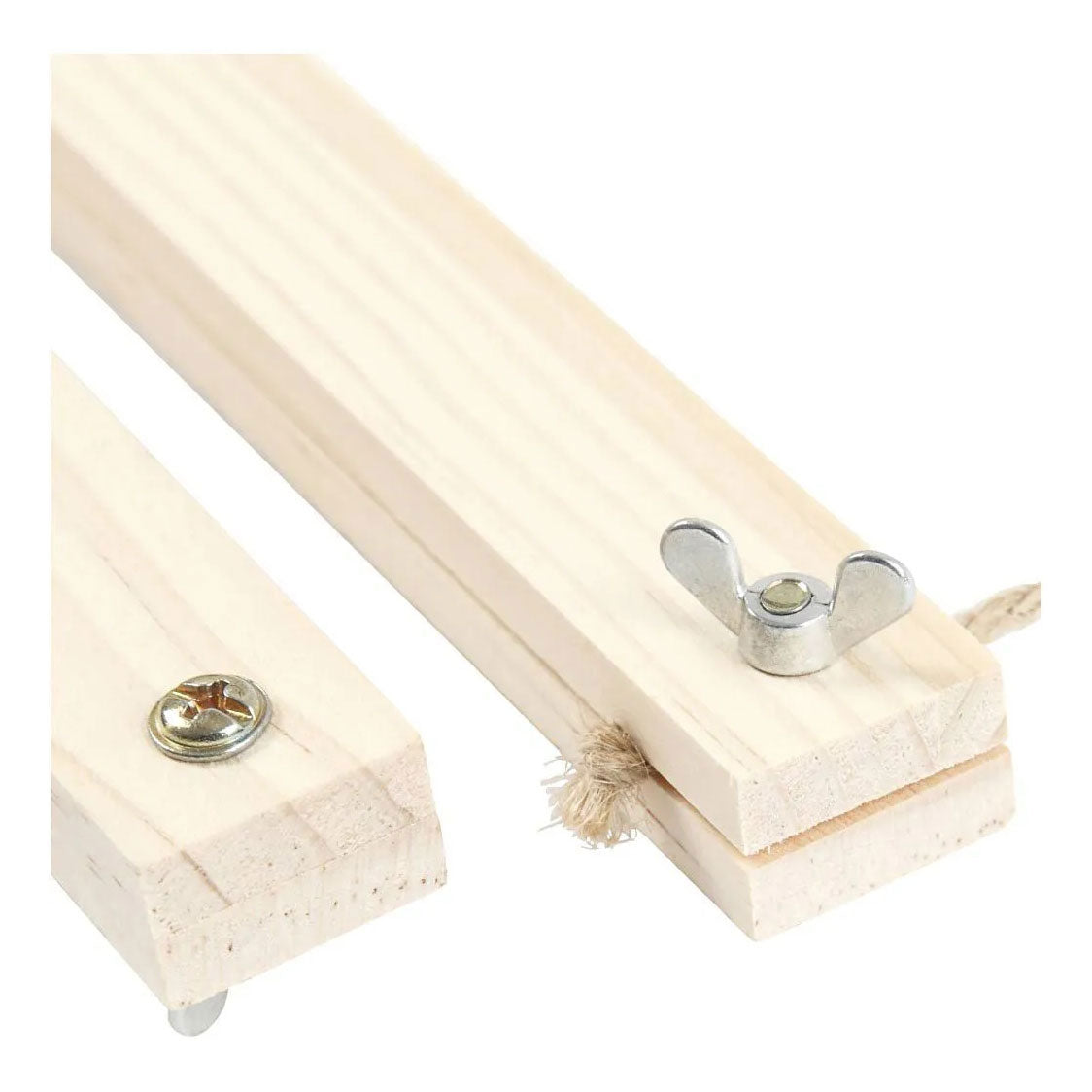 Houten Posterhanger voor A4 formaat.